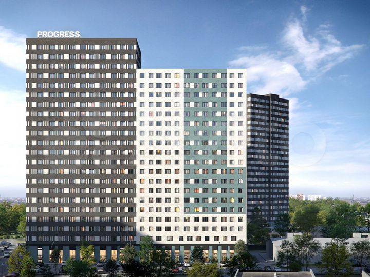 2-к. квартира, 48,7 м², 17/23 эт.