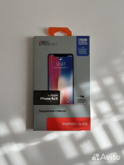 Защитное стекло на iPhone xs / x 10