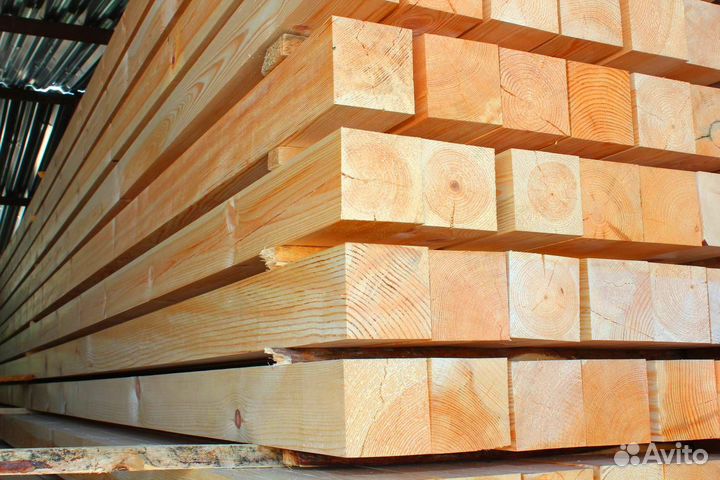 Брус сосна, камерная сушка, гарантия качества