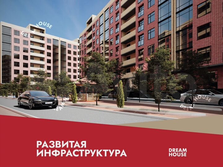 2-к. квартира, 74,7 м², 3/8 эт.