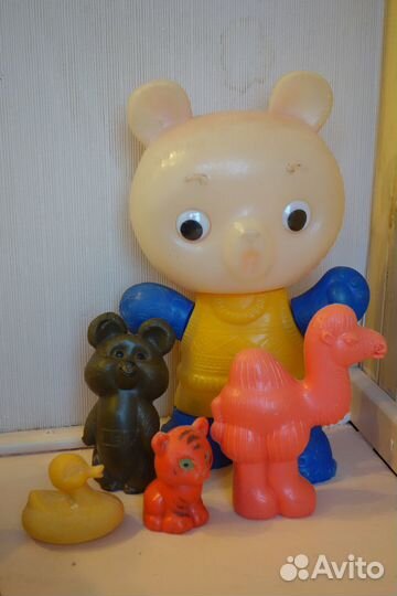 Пластмассовые игрушки СССР