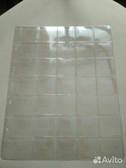 Альбомные листы для монет, продажа, обмен