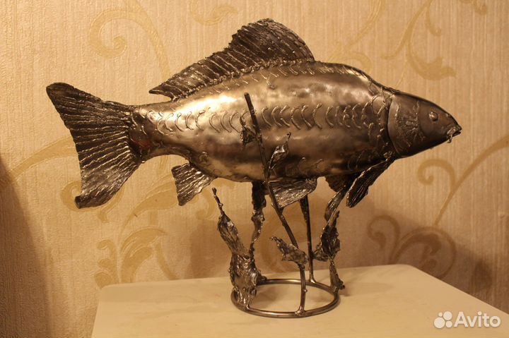 Рыба из металла