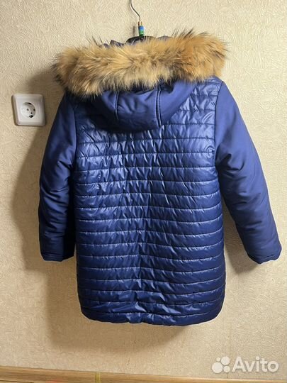 Пуховик для девочки, р. 134