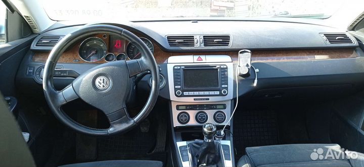 Volkswagen Passat 2.0 МТ, 2007, 265 000 км