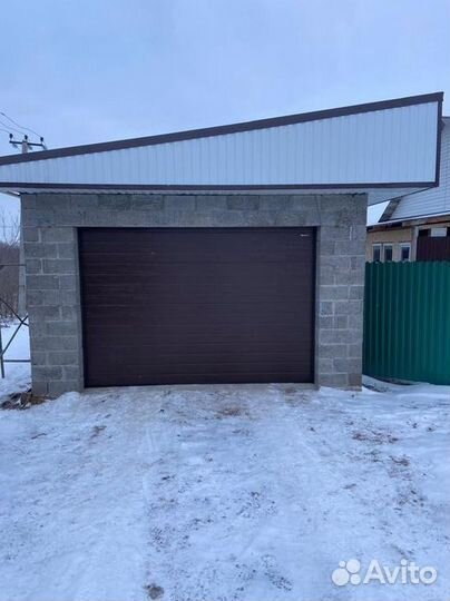 Ворота гаражные секционные автоматические