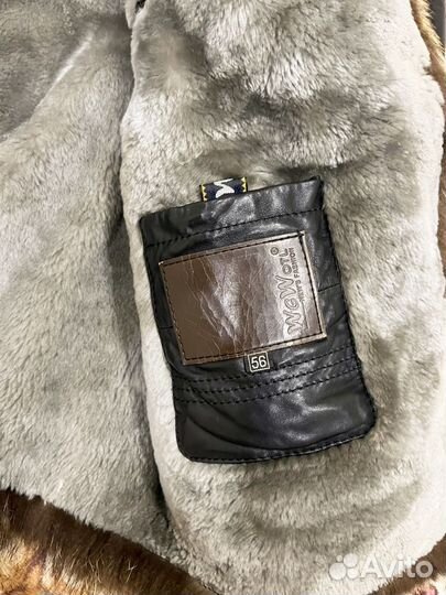 Кожаная куртка мужская