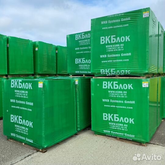 Газобетонные блоки вк-Блок
