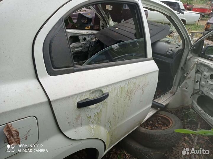 Chevrolet aveo т250 заднее правое крыло