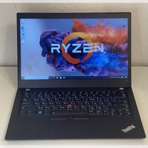 Топовый Thinkpad T495 Ryzen 5 3500U/SSD256/16GB