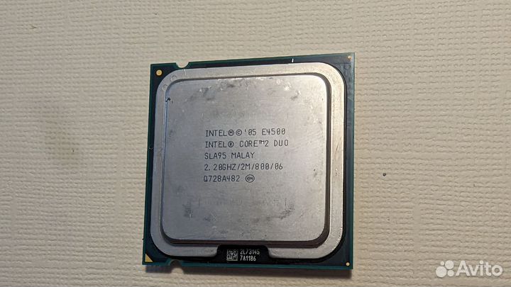 Процессоры Intel Core2Duo