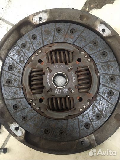Сцепление и маховик на опель вектра2.2