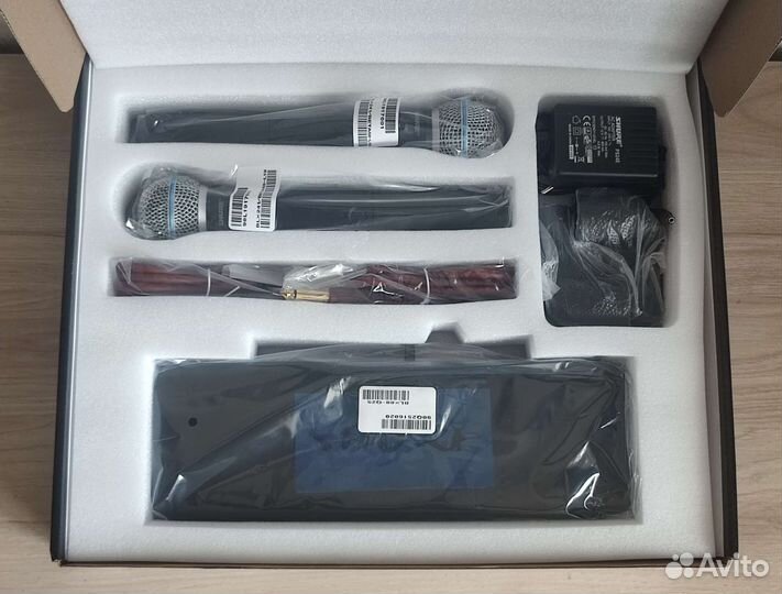 Радиомикрофоны Shure Blx288 Beta58A новые