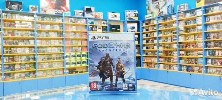 God of war ragnarok диск ps5 русская версия