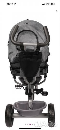 Трехколесный велосипед с родительской ручкой