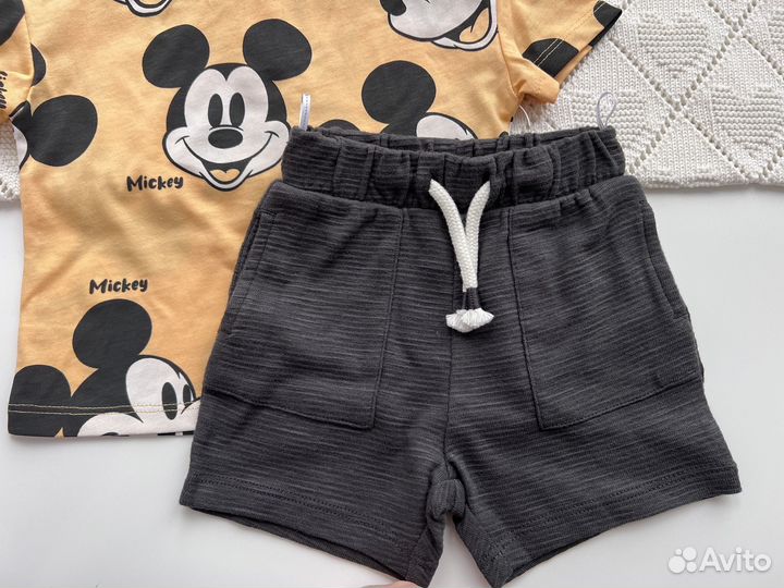 Костюм футболка и шорты для мальчика c&a 68