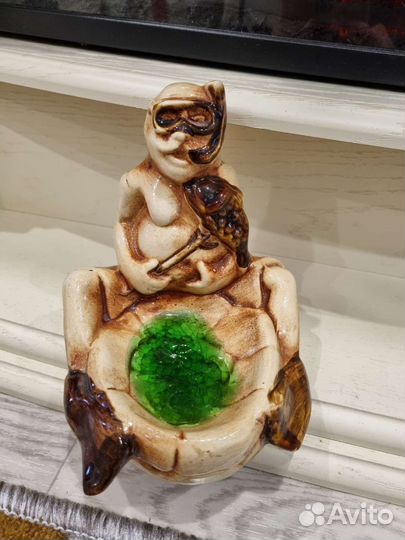 Пепельница, подарок рыбаку