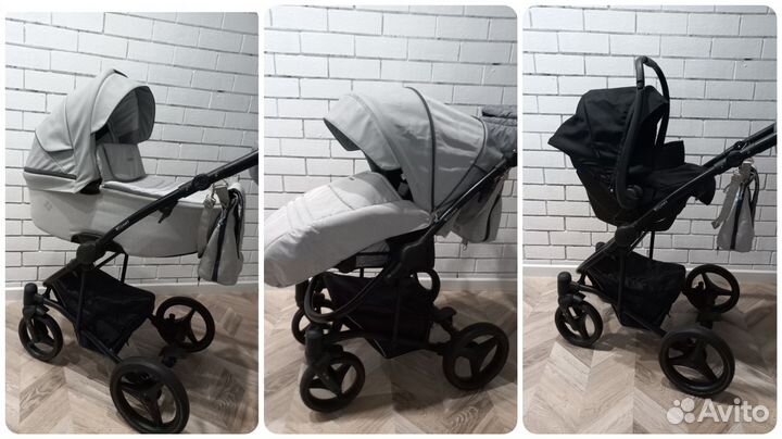 Коляска Bebetto Torino 3 в 1