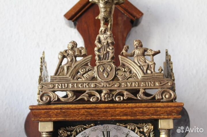 Старинные, настенные часы с боем, Голландия 50-60г