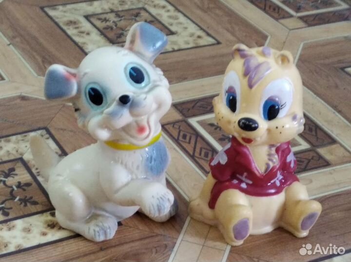 Резиновые игрушки СССР
