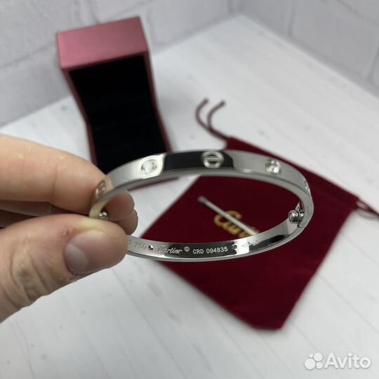 Браслет Cartier Love с отверткой (Premium)