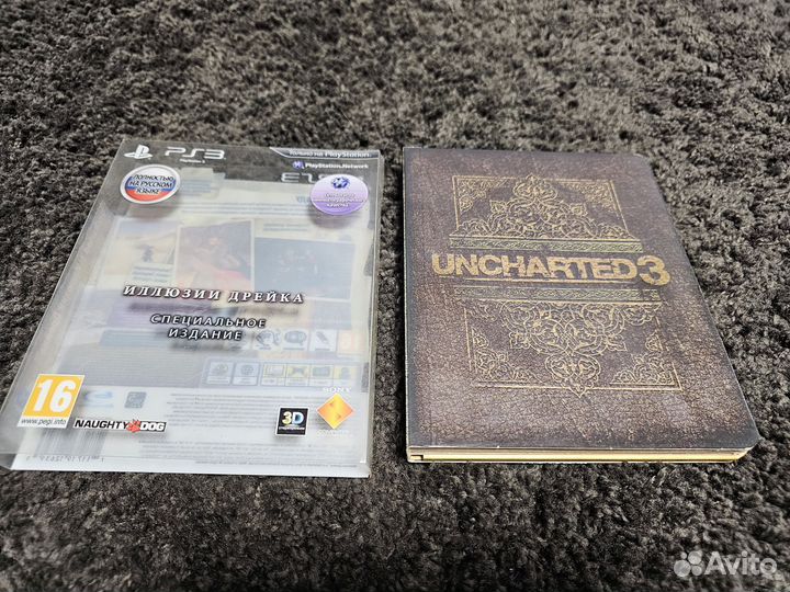 Uncharted 3 специальное издание ps3