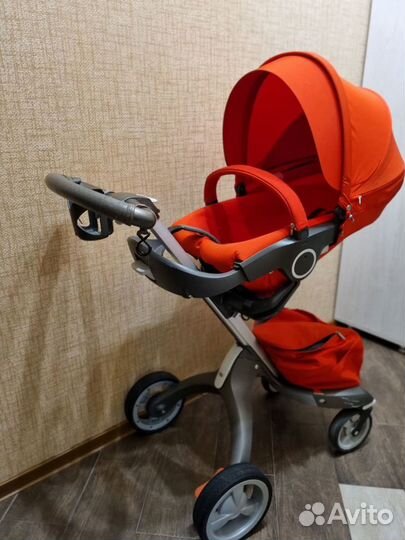 Прогулочная коляска бу stokke xplory