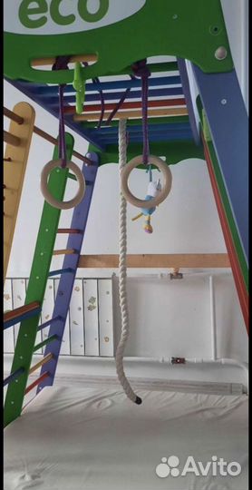 Детский спортивный комплекс с горкой