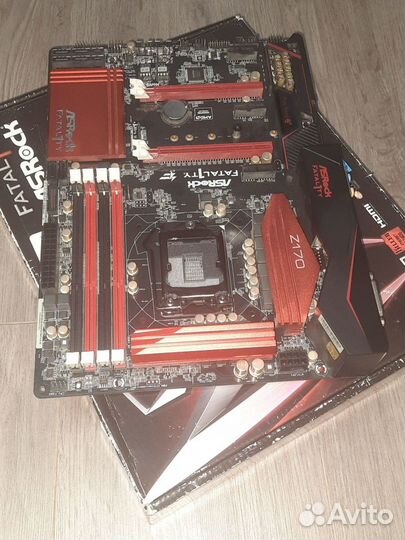 Asrock Fatal1ty Z170 Gaming K4/D3, нерабочая