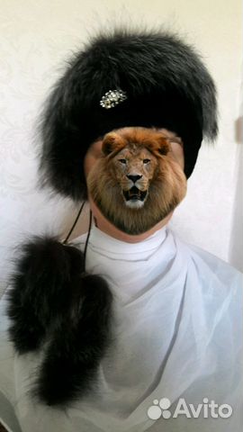 Шапка- натуральный мех