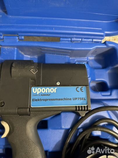 Пресс клещи для обжима труб Uponor UP 75 EL