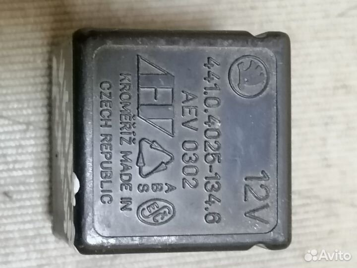 Реле поворотов 441.0.4025-134.6 skoda felicia 1997
