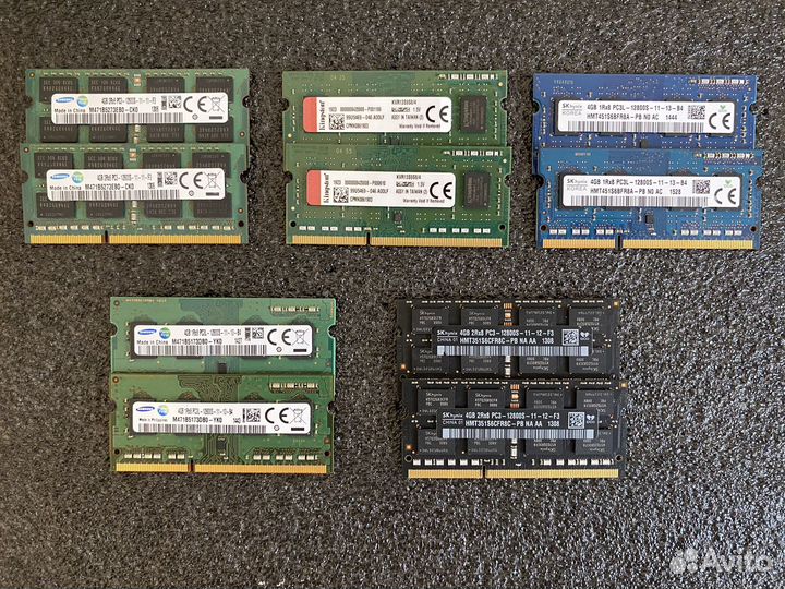 DDR 3/DDR 3L 8gb