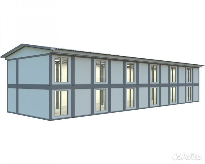 Гостиница модульная конвейт 2G-SE(В) -6 (494 м2) 2
