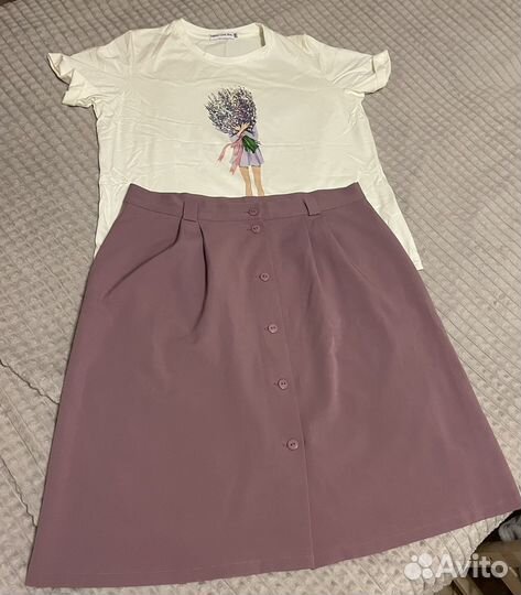 Юбка большого размера