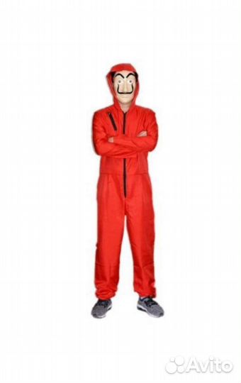 Бумажный дом комбинезон на хеллоуин