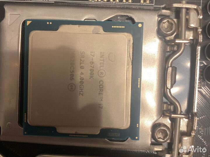 Материнская плата Asus z170 процесор i7 6700k