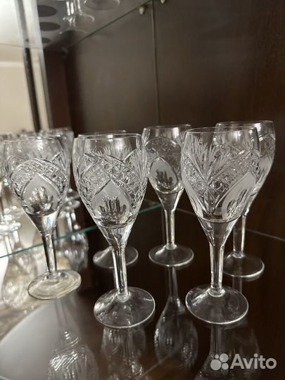 Хрустальные фужеры