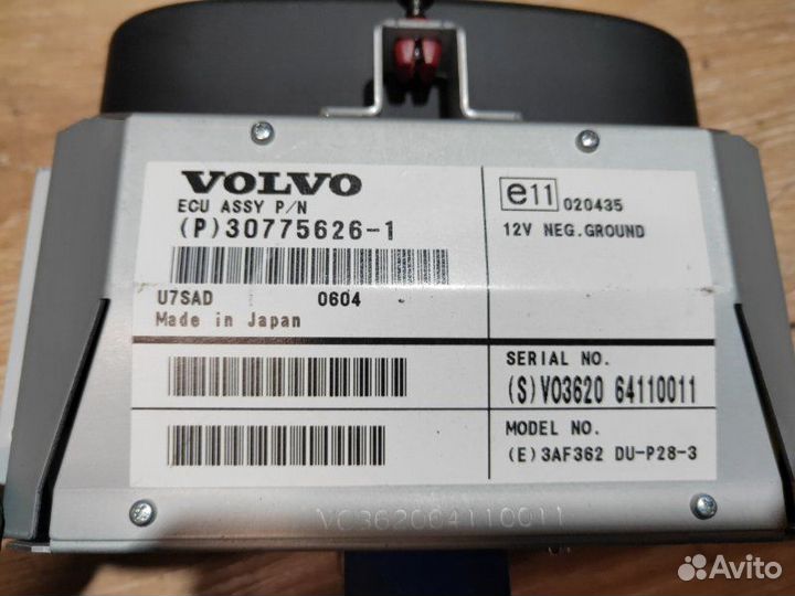 Дисплей информационный Volvo Xc90 D5244T4 2006