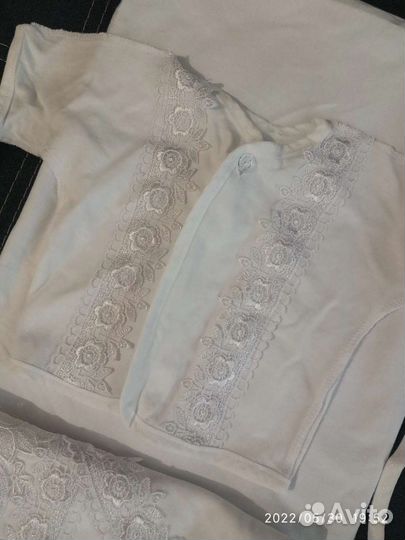 Комплект в роддом на выписку летний