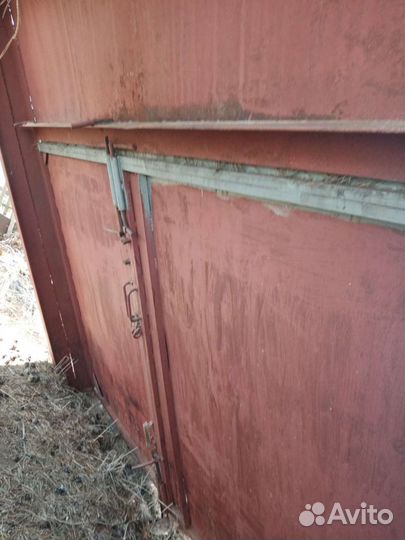 Ворота гаражные металлические бу