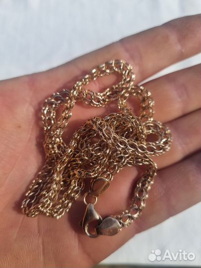 Золотая цепь 585 70см