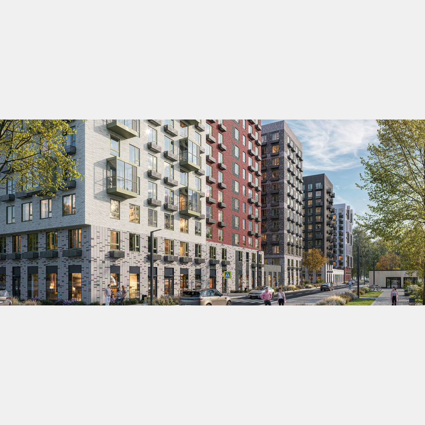 2-к. квартира, 61,5 м², 5/12 эт.