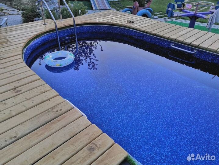 Бассейн каркасный морозостойкий Овальный