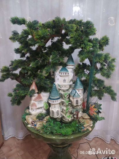 Декоративный фонтан