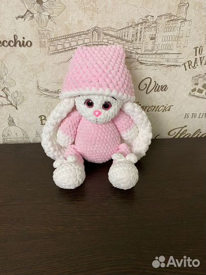 Игрушки из плюшевой пряжи