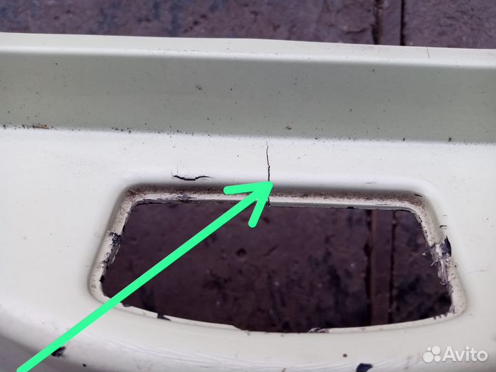 Бампер на ниссан марч микра к12