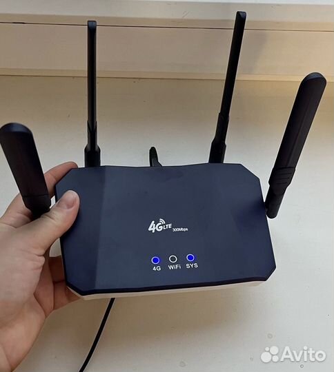 Wifi роутер 4g модем с сим картой 300 мб/сек