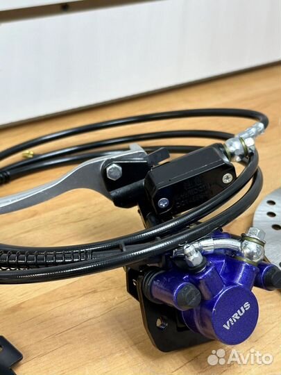 Гидравлика комплект (задняя) на электровелосипед