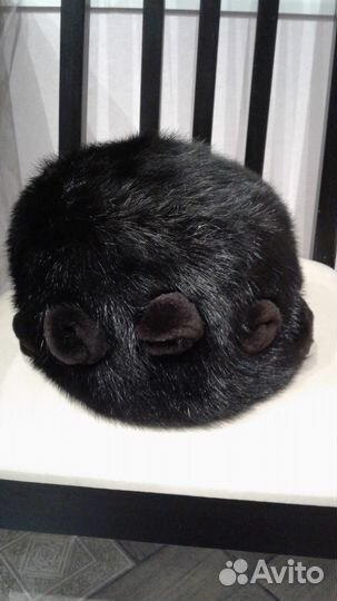 Шапка норковая женская